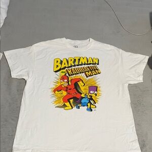 White Bartman and Radioactive Man T-Shirt